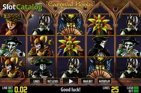 Παιχνίδια με ρόλους. Carnival Bonus HD Κουλοχέρης