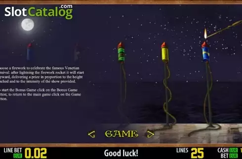 Πίνακας πληρωμών 3. Carnival Bonus HD Κουλοχέρης