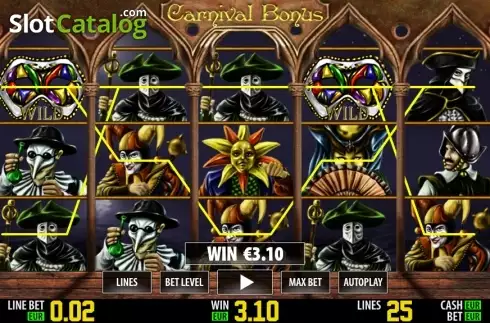 Νίκη. Carnival Bonus HD Κουλοχέρης