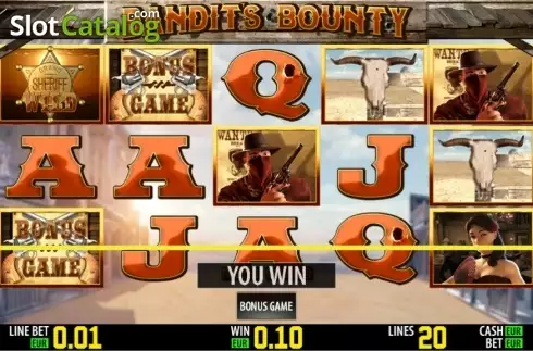 Bonusgame νίκη. Bandit's Bounty HD Κουλοχέρης