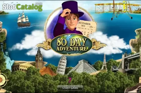 80 Day Adventure HD Λογότυπο 80 Day Adventure HD Λογότυπο