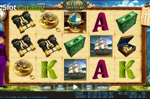 Παιχνίδια με ρόλους. 80 Day Adventure HD Κουλοχέρης