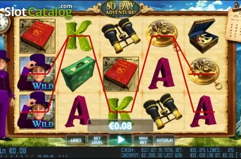 Νίκη. 80 Day Adventure HD Κουλοχέρης