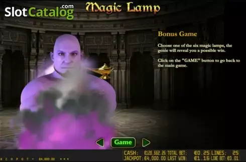 Πίνακας πληρωμών 3. Magic Lamp HD Κουλοχέρης