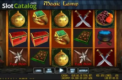 Παιχνίδια με ρόλους. Magic Lamp HD Κουλοχέρης