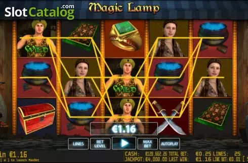 Νίκη. Magic Lamp HD Κουλοχέρης