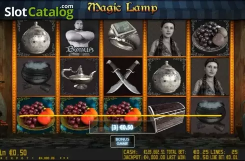 Bonusgame νίκη. Magic Lamp HD Κουλοχέρης