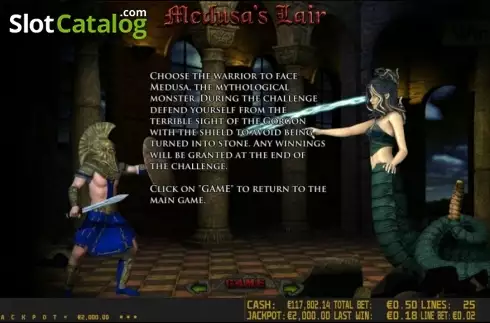 Πίνακας πληρωμών 3. Medusa's Lair HD Κουλοχέρης