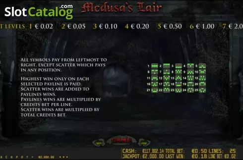 Winlines. Medusa's Lair HD Κουλοχέρης