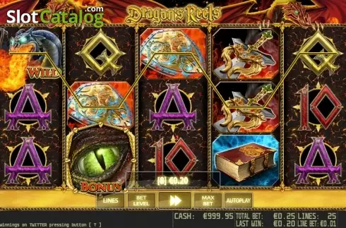 Νίκη. Dragon's Reels HD Κουλοχέρης