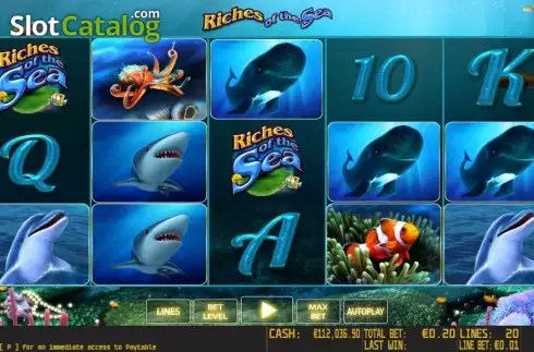 Παιχνίδια με ρόλους. Riches of the Sea HD Κουλοχέρης