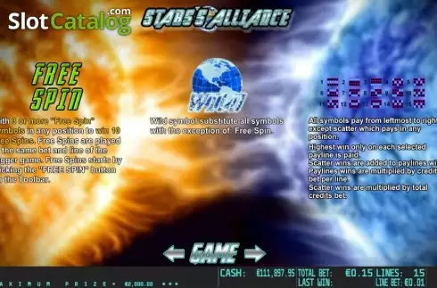 Winlines. Stars Alliance HD Κουλοχέρης