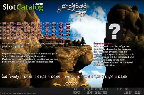 Winlines. Archibald Oriental Tales HD Κουλοχέρης