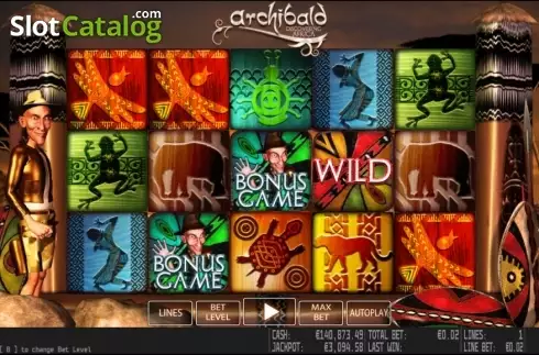 Παιχνίδια με ρόλους. Archibald Discovering Africa HD Κουλοχέρης