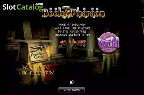 Book of Pharaon HD Λογότυπο Book of Pharaon HD Λογότυπο
