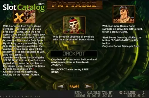 Πίνακας πληρωμών 2. Ace Adventure HD Κουλοχέρης