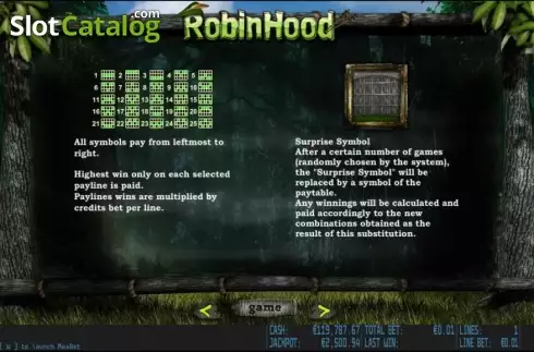 Winlines. Robin Hood HD Κουλοχέρης