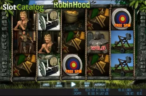 Παιχνίδια με ρόλους. Robin Hood HD Κουλοχέρης