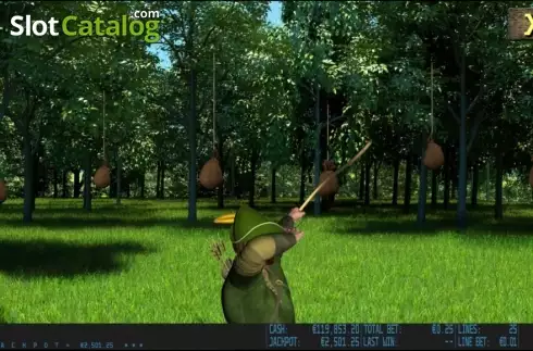 Παιχνίδι μπόνους 2. Robin Hood HD Κουλοχέρης