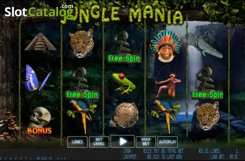 Jungle Mania HD Κουλοχέρης 