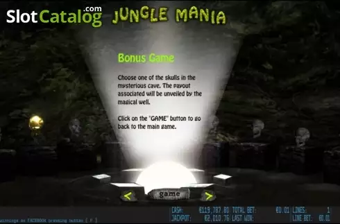 Πίνακας πληρωμών 3. Jungle Mania HD Κουλοχέρης