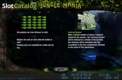 Winlines. Jungle Mania HD Κουλοχέρης