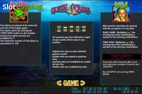 Winlines. Queen of Oceans HD Κουλοχέρης