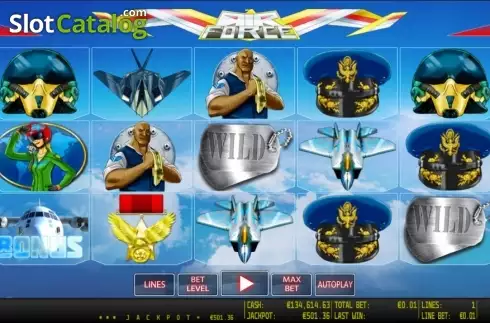 Παιχνίδια με ρόλους. Air Force HD Κουλοχέρης