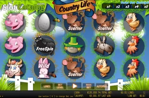 Παιχνίδια με ρόλους. Country Life HD Κουλοχέρης