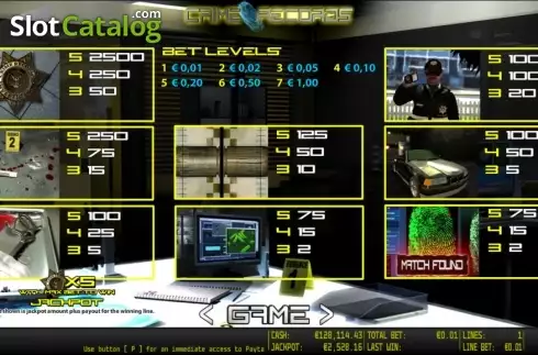 Πίνακας πληρωμών 1. Crime Records HD Κουλοχέρης 