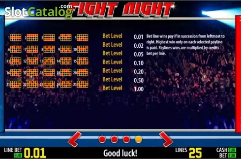 Winlines. Fight Night HD Κουλοχέρης