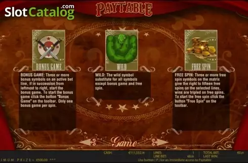 Πίνακας πληρωμών 2. Freaky Fortune HD Κουλοχέρης 