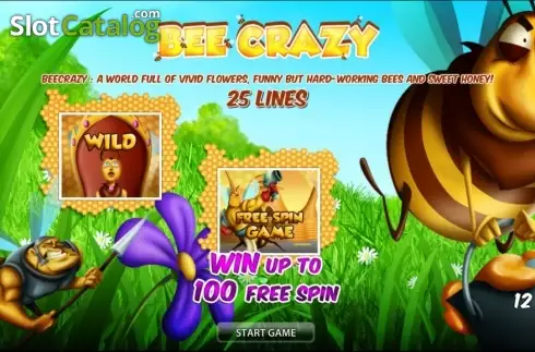 Οθόνη2. Bee Crazy HD Κουλοχέρης