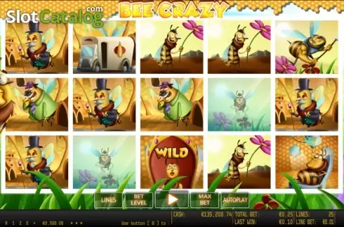 Παιχνίδια με ρόλους. Bee Crazy HD Κουλοχέρης