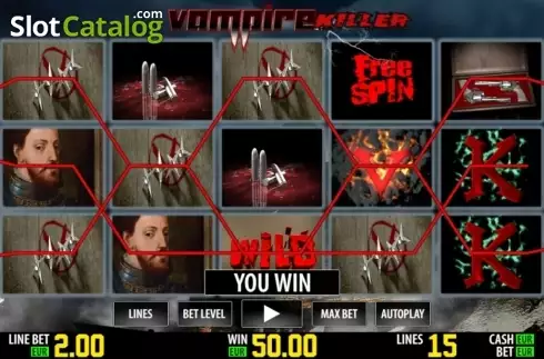 Νίκη. Vampire Killer HD Κουλοχέρης