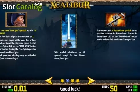 Πίνακας πληρωμών 2. Xcalibur HD Κουλοχέρης