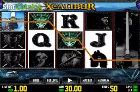 Κερδίστε άγρια. Xcalibur HD Κουλοχέρης