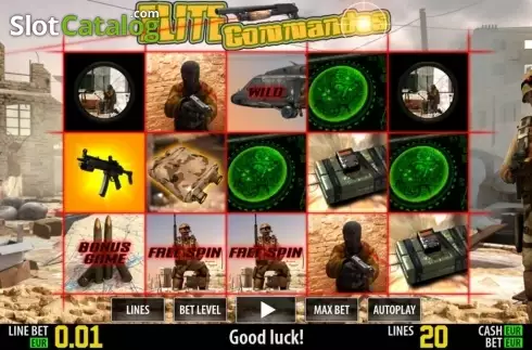 Παιχνίδια με ρόλους. Elite Commandos HD Κουλοχέρης