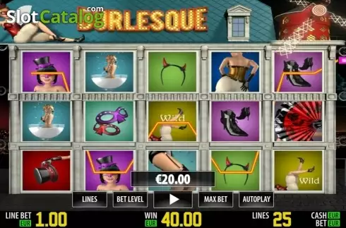 Νίκη. Burlesque HD Κουλοχέρης