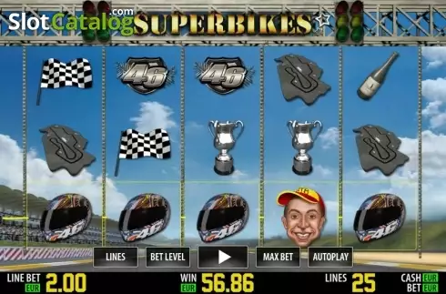 Κερδίστε 1. Superbikes HD Κουλοχέρης