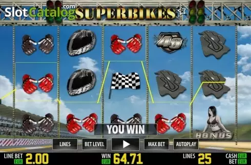 Κερδίστε 2. Superbikes HD Κουλοχέρης