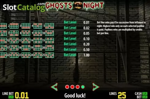 Winlines. Ghosts' Night HD Κουλοχέρης
