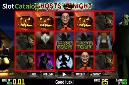 Παιχνίδια με ρόλους. Ghosts' Night HD Κουλοχέρης