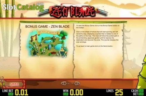 Πίνακας πληρωμών 3. Zen Blade HD Κουλοχέρης