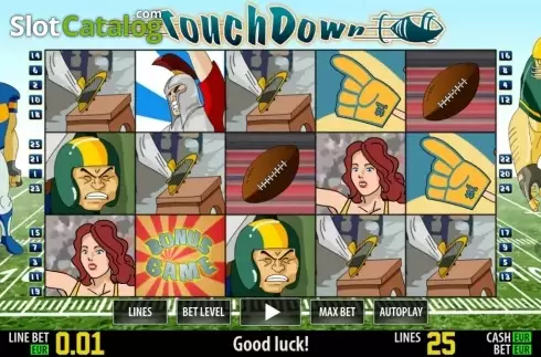 Παιχνίδια με ρόλους. Touch Down HD Κουλοχέρης