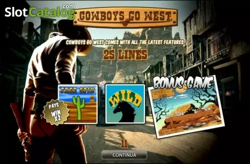 Cowboys Go West HD Λογότυπο Cowboys Go West HD Λογότυπο