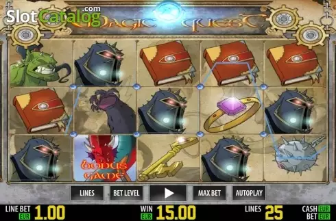 Νίκη. Magic Quest HD Κουλοχέρης