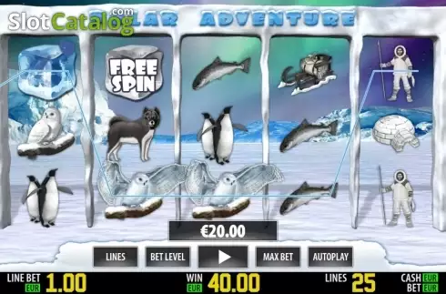 Νίκη. Polar Adventure HD Κουλοχέρης