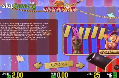Πίνακας πληρωμών 3. Circus HD Κουλοχέρης