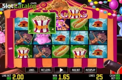 Οθόνη5. Circus HD Κουλοχέρης